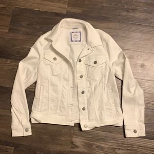 White Vineyard Vines Jean Jacket